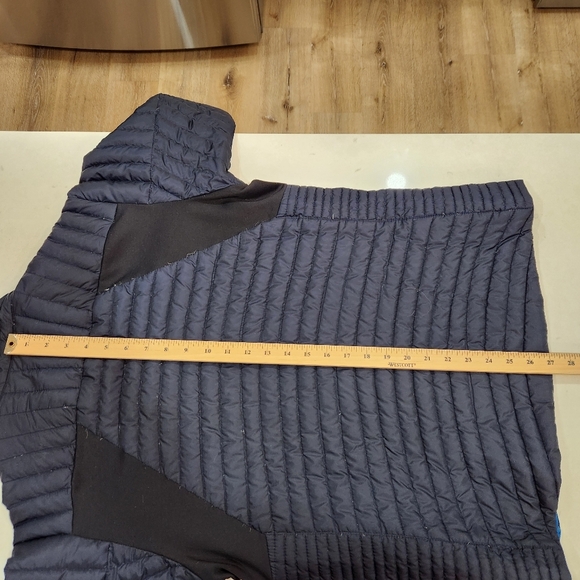 Eddie Bauer First Ascent STORMDOWN 800 Blue Full Zip Puffer Goose Jacket Mens M - Picture 10 of 11